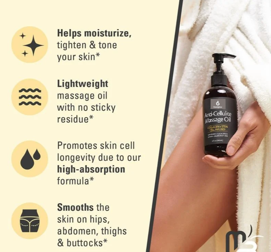 GaelGlow® Anti Cellulite Massage Oil